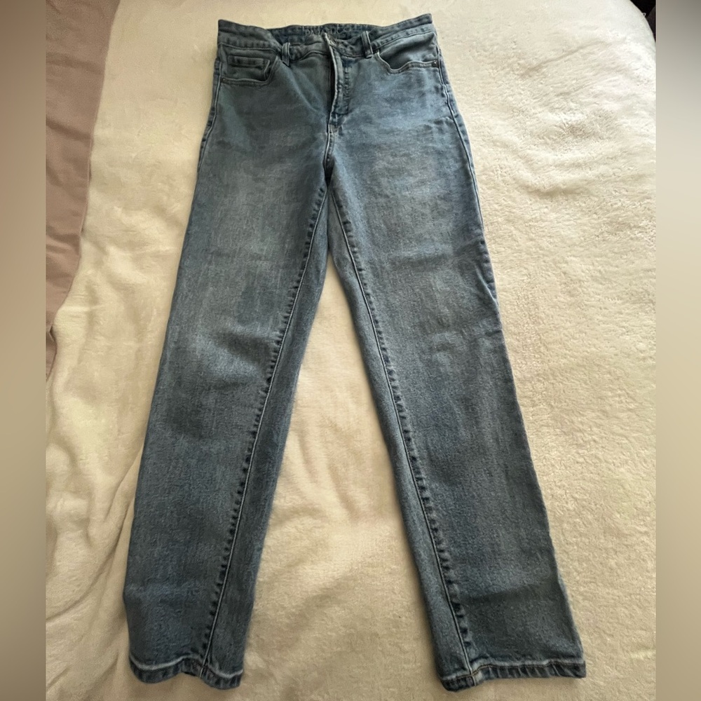 Parasuco Blue Straight Leg Jeans Medium Wash